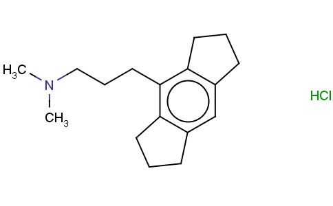 1,2,3,5,6,7-HEXAHYDRO-N,N-DIMETHYL-S-INDACENE-4-PROPANAMINE HYDROCHLOR IDE